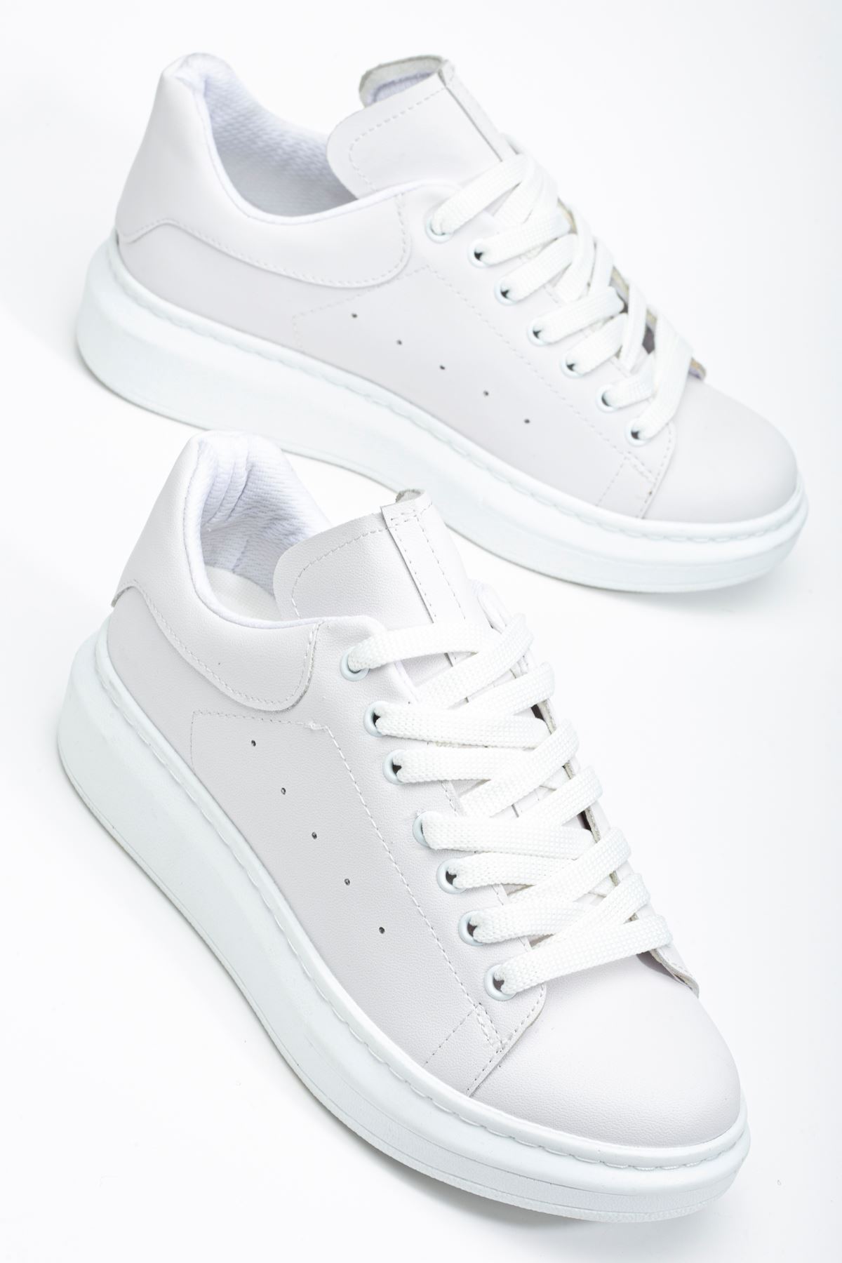 Fersatie Beyaz Kadın Sneaker Günlük Ayakkabı