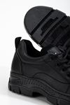Peqas Siyah Kadın Sneaker Günlük Ayakkabı