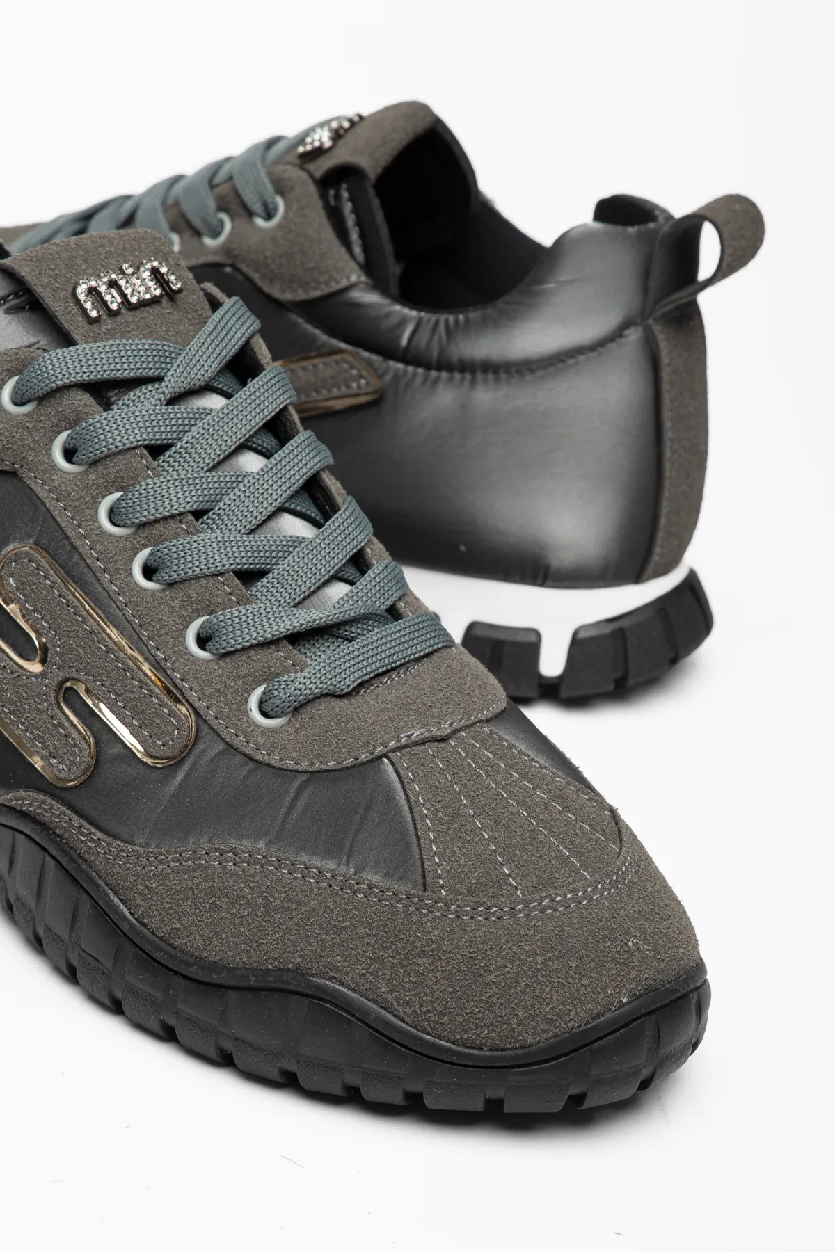 Kadın Füme Paraşüt Ortopedik Sneaker Yürüyüş Ayakkabısı